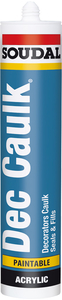 White DEC Acrylic Decorators Caulk - 380ml